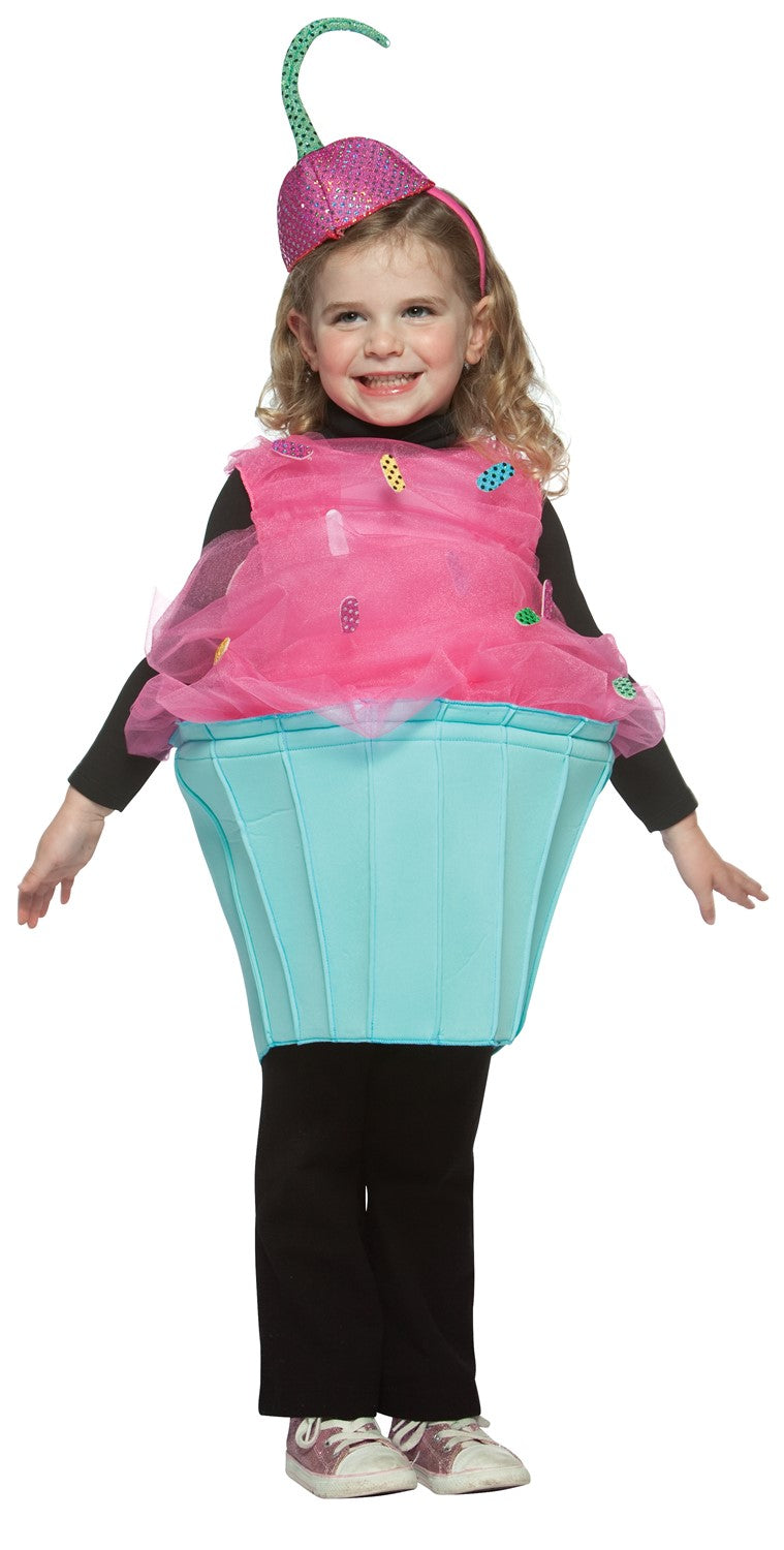 Rasta Imposta Cupcake Sweet Eats Kostüm Kind 3-4 Rosa Blau