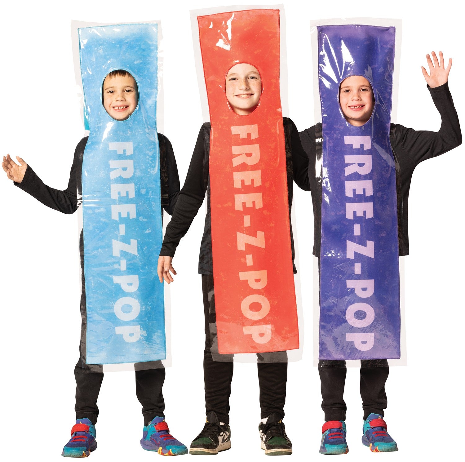Rasta Imposta FREE-Z-POP Kinder Kostüm 3er-Set Gr. 7-10