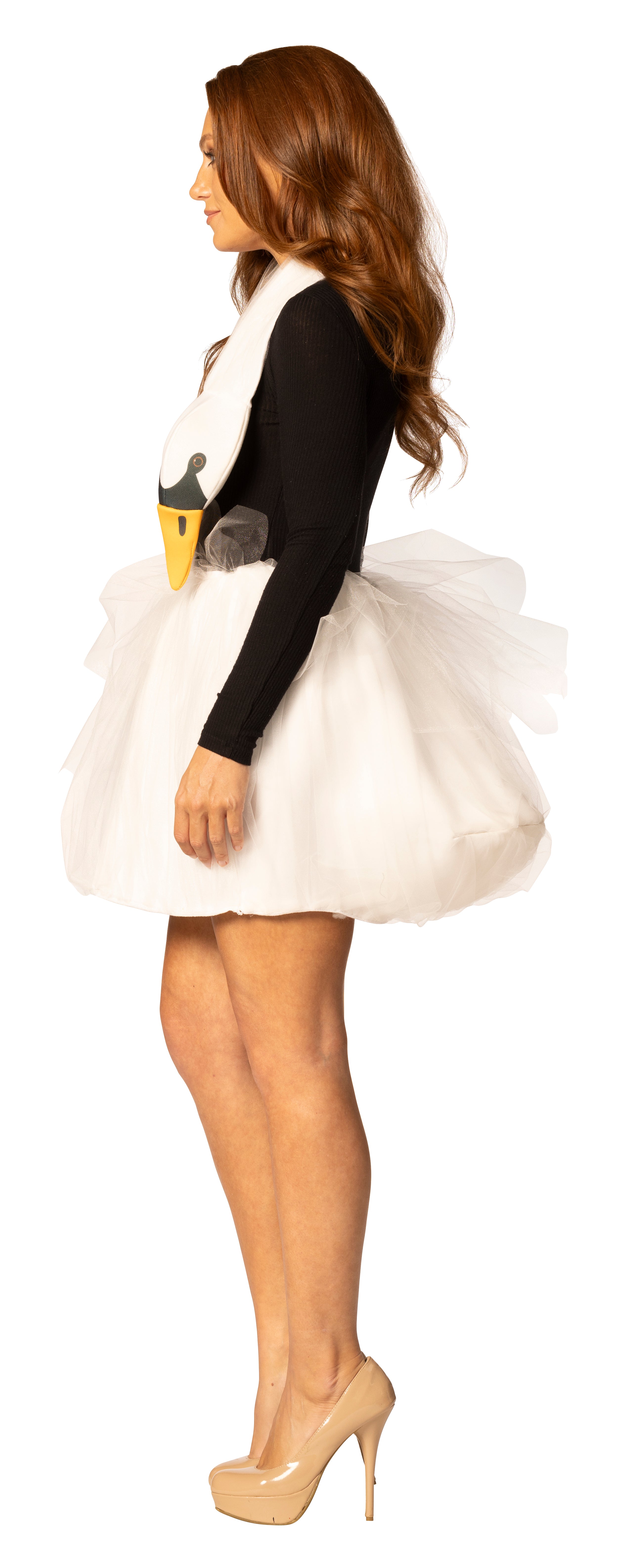 Rasta Imposta White Swan Schwan Kostüm S-M Tüll