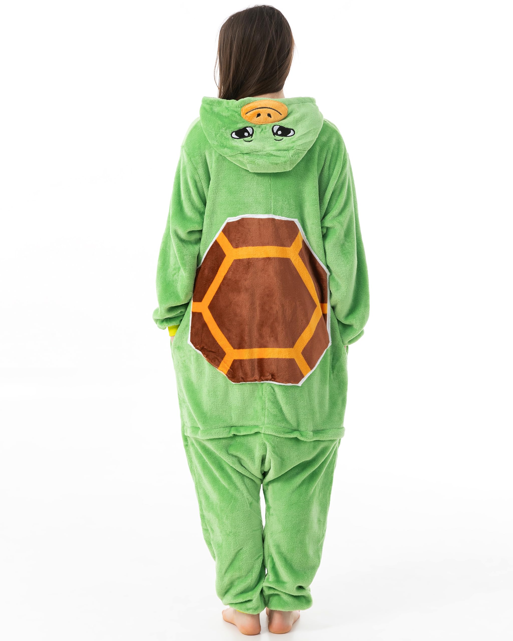 Katara 1744 Schildkröte Grün Onesie Kostüm S Fleece