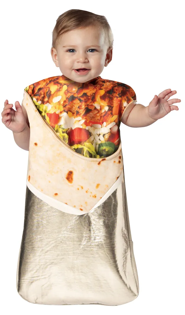 Rasta Imposta Burrito Babykostüm 3-9 Monate Fleece