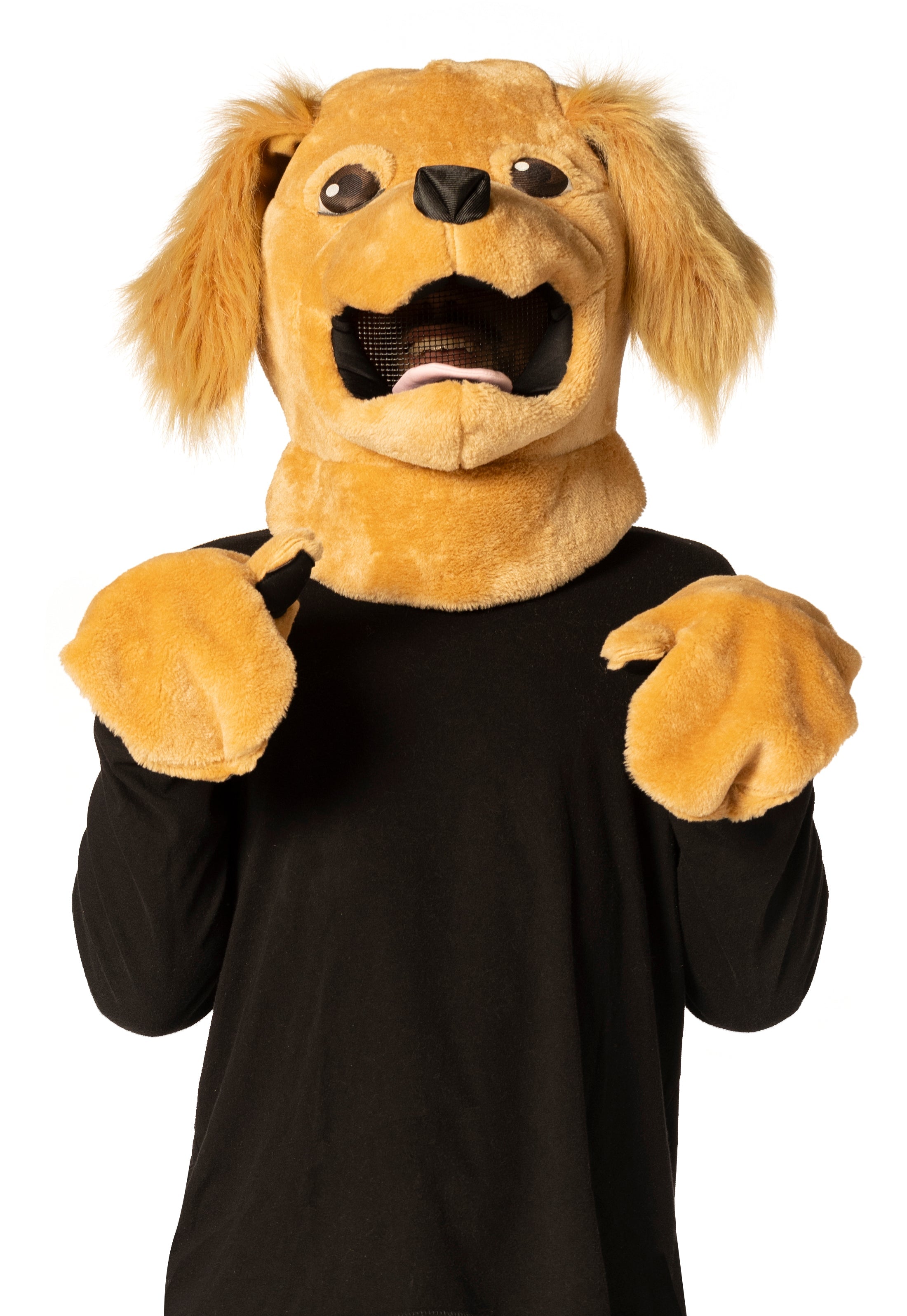 Rasta Imposta Brown Dog Maske mit Pfoten braun Einheitsgröße