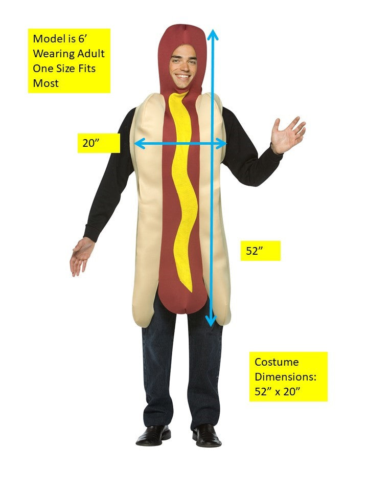 Rasta Imposta Hot Dog & Mustard Paarkostüm One Size Unisex