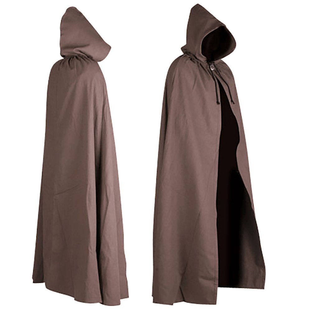 Mytholon Aaron Umhang Schwarz Canvas Baumwolle 140cm