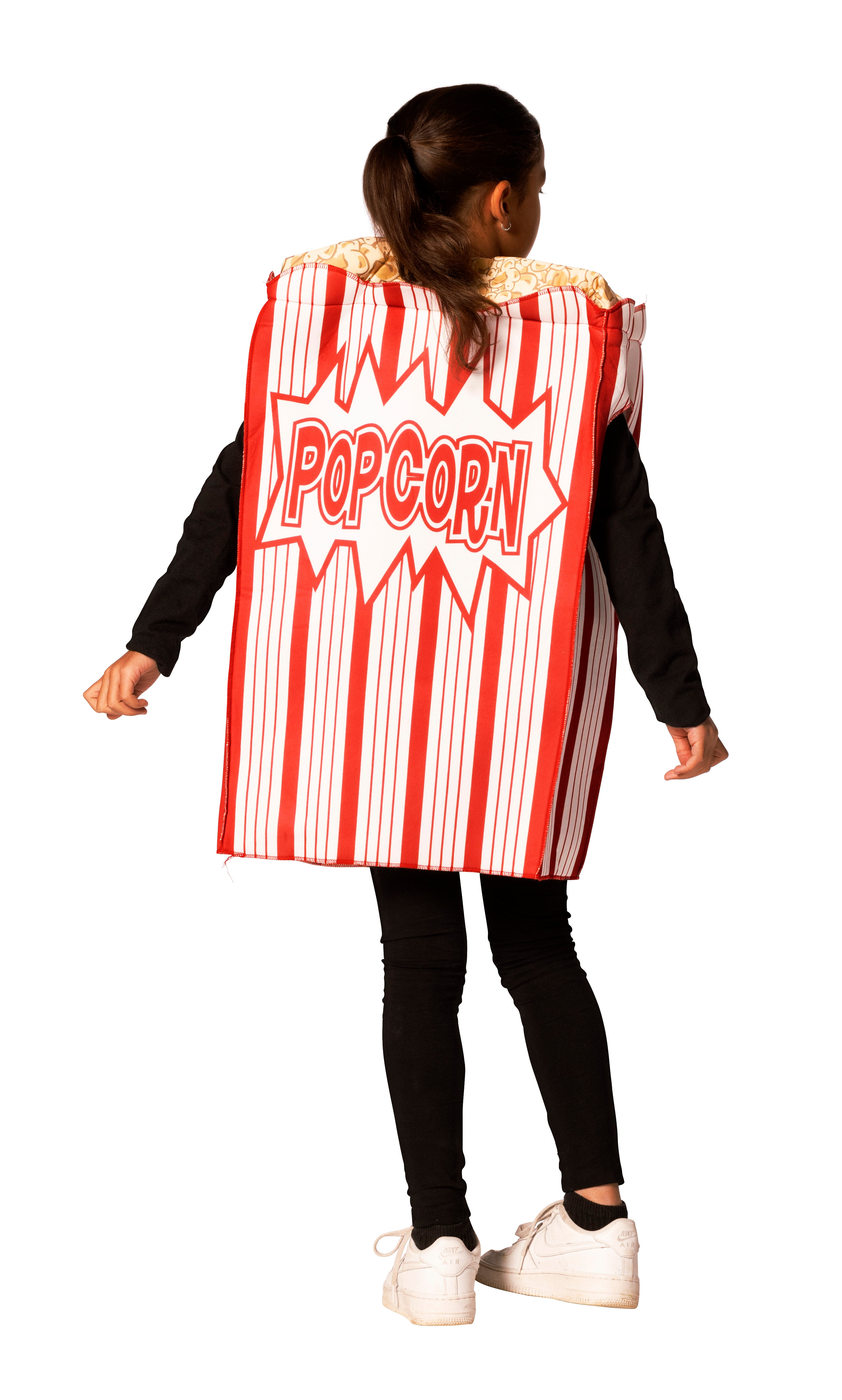 Rasta Imposta Movie Night Popcorn Kinder Kostüm 7-10
