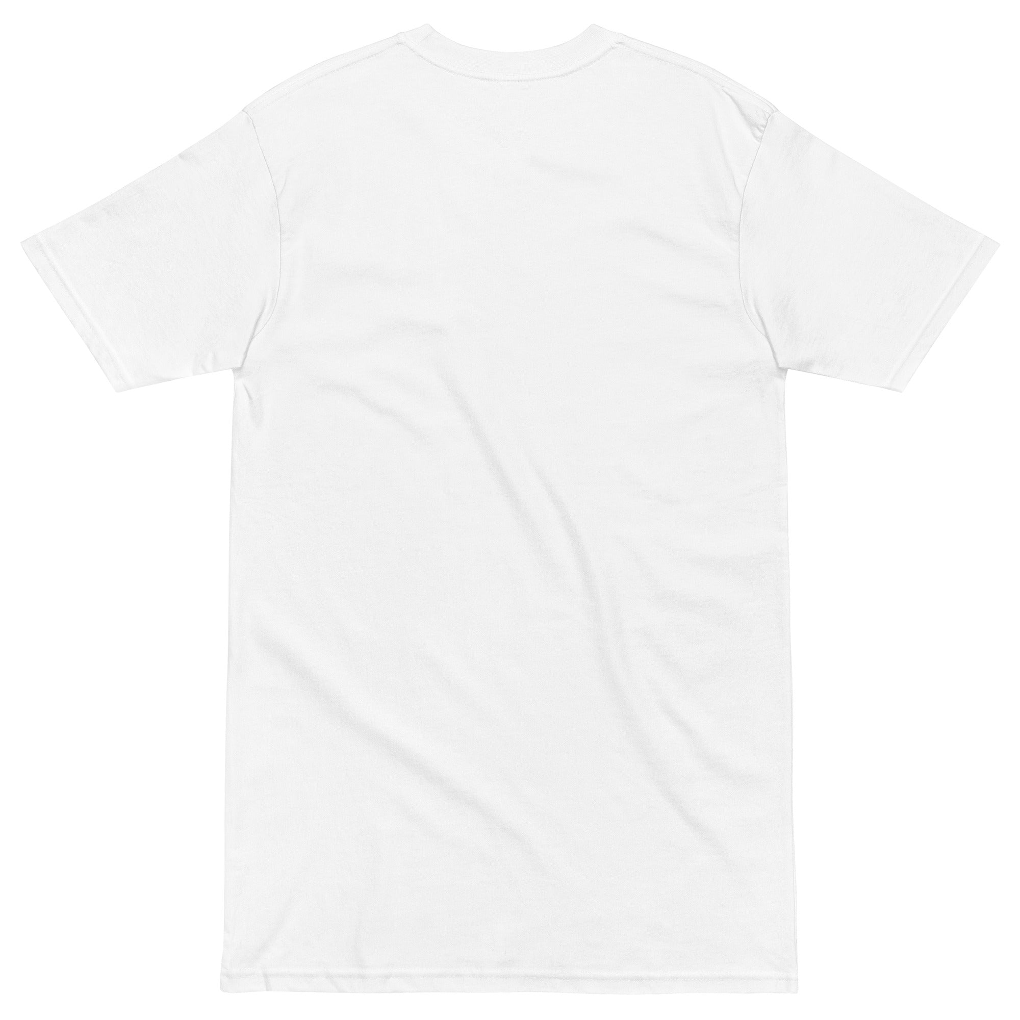 Black Snake TES T-Shirt weiß Line Art Heavyweight