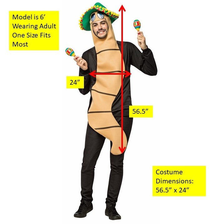 Rasta Imposta Tequila Bottle Worm Paarkostüm One Size