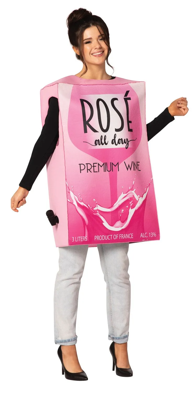 Rasta Imposta Wine Box Rose Kostüm Einheitsgröße Unisex