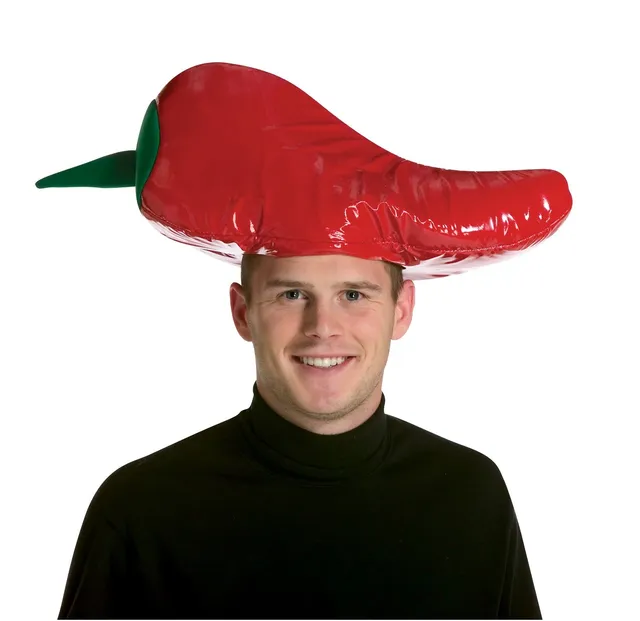 Rasta Imposta Chili Pepper Hat Kostümhut Einheitsgröße rot