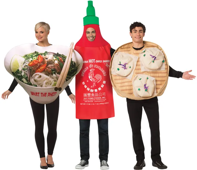 Rasta Imposta Pho Noodle Buns Sriracha Gruppenkostüm 3er