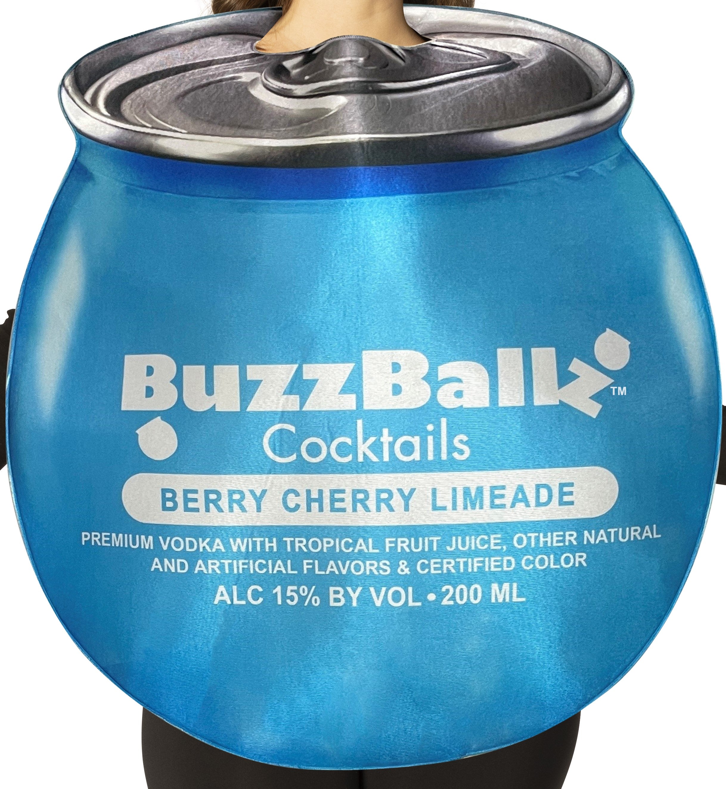 Rasta Imposta BuzzBallz Berry Cherry Kostüm Blau One Size