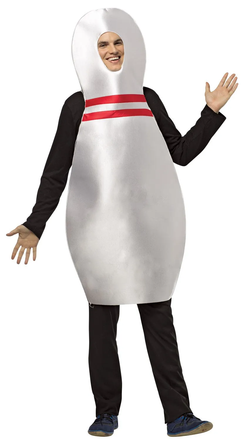 Rasta Imposta Bowling Pin Kostüm Erwachsene Einheitsgröße Schaum