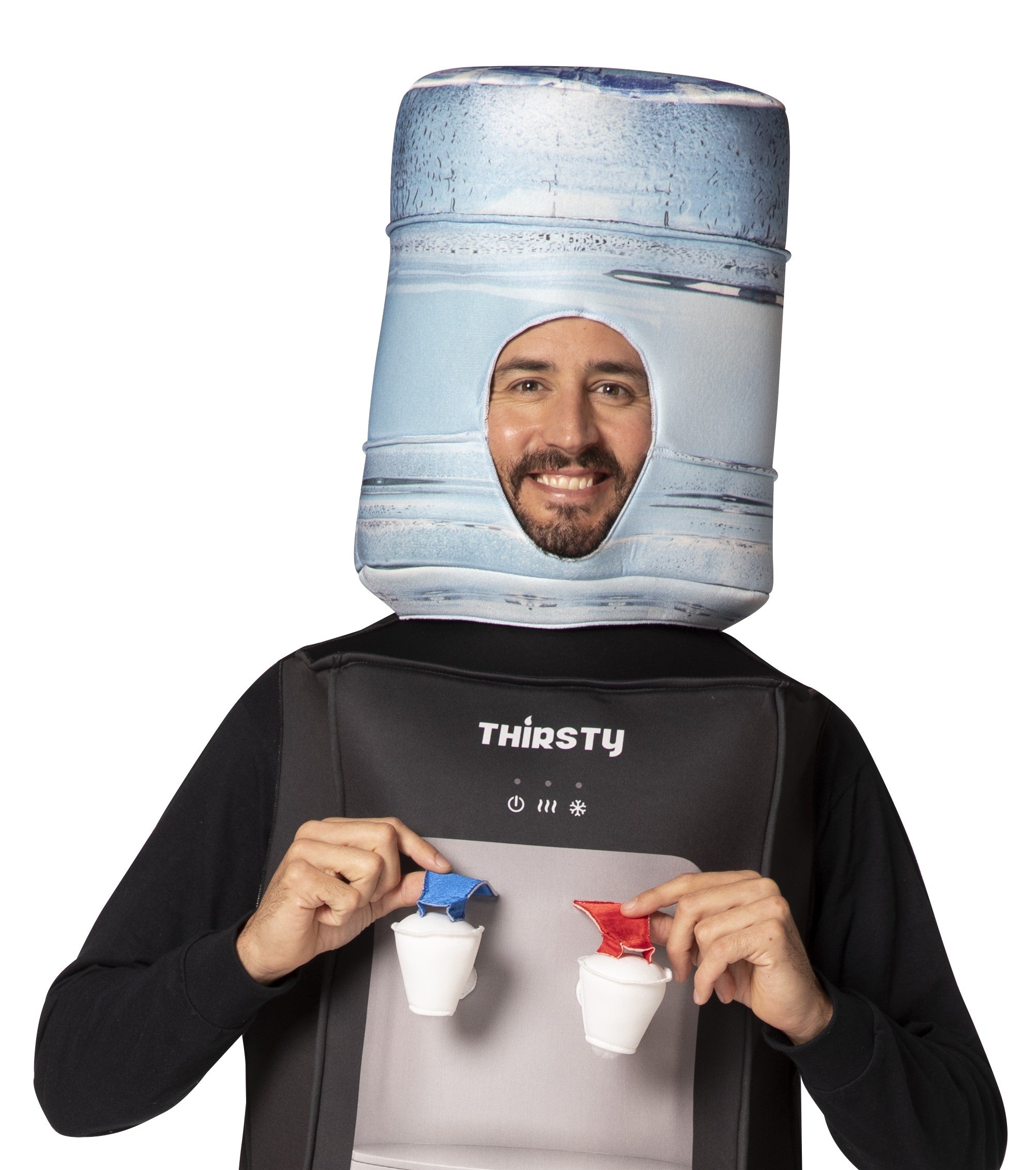 Rasta Imposta Water Cooler Kostüm Einheitsgröße Schaumtunika