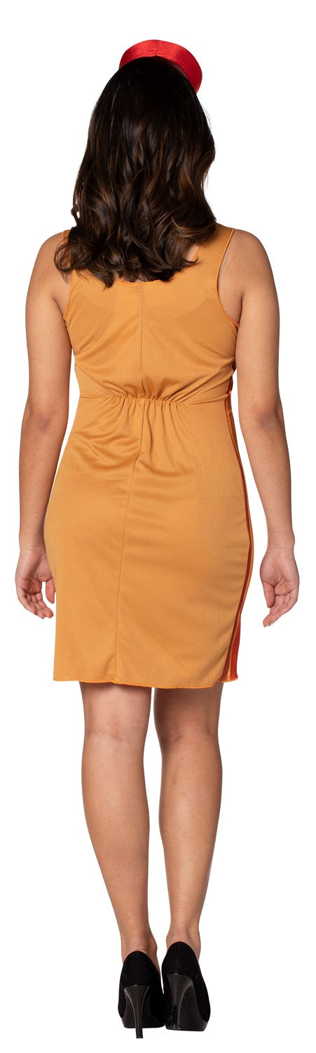 Rasta Imposta Fireball Tank Dress Damenkostüm 4-8 mit Mütze