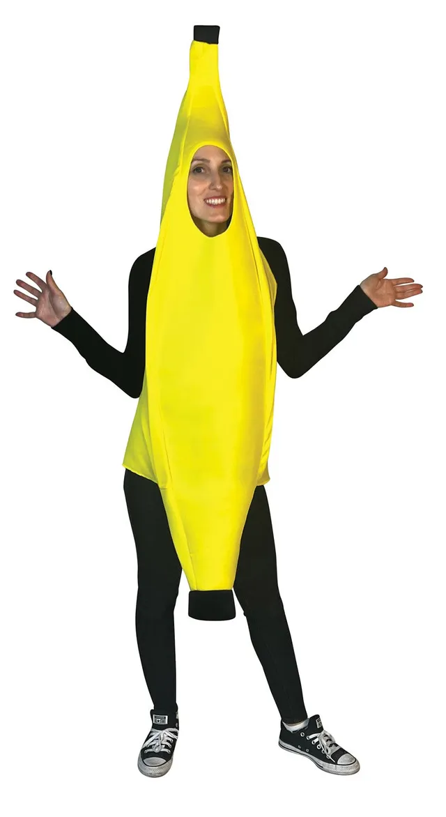 Rasta Imposta Banana Kostüm Petite XXS Bananen Tunika