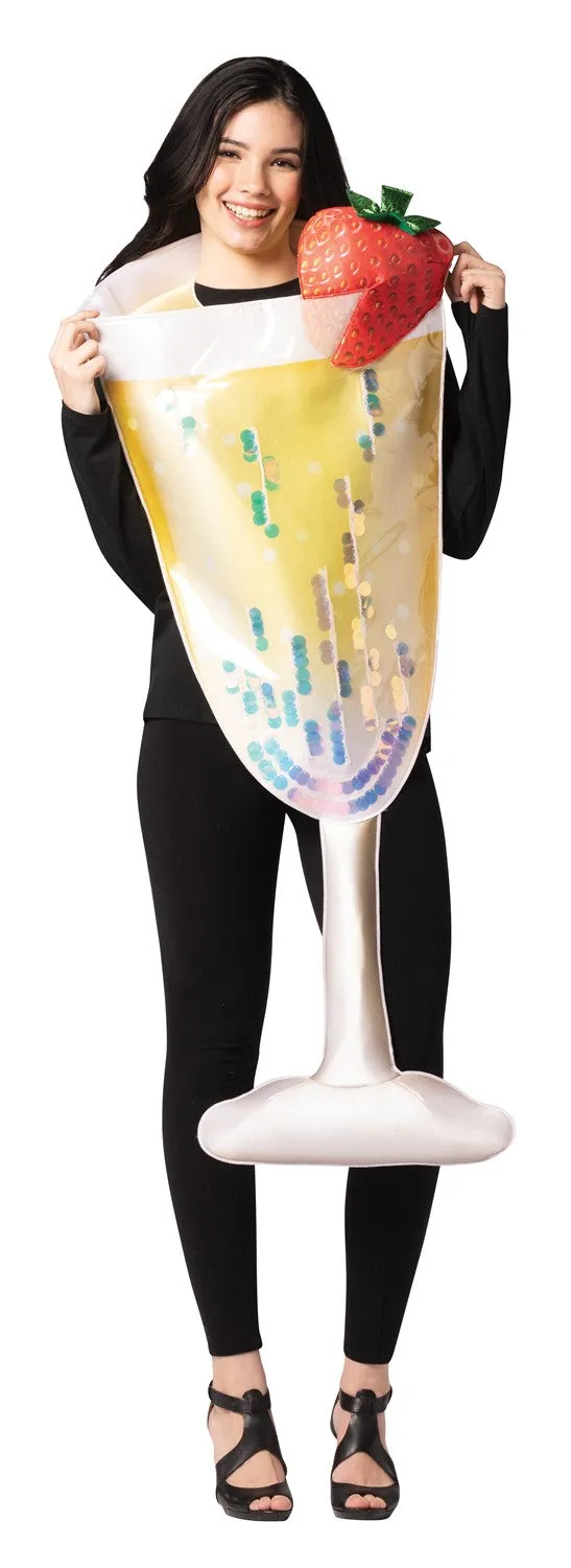 Rasta Imposta Champagne Flute Sektglas Kostuem Einheitsgr