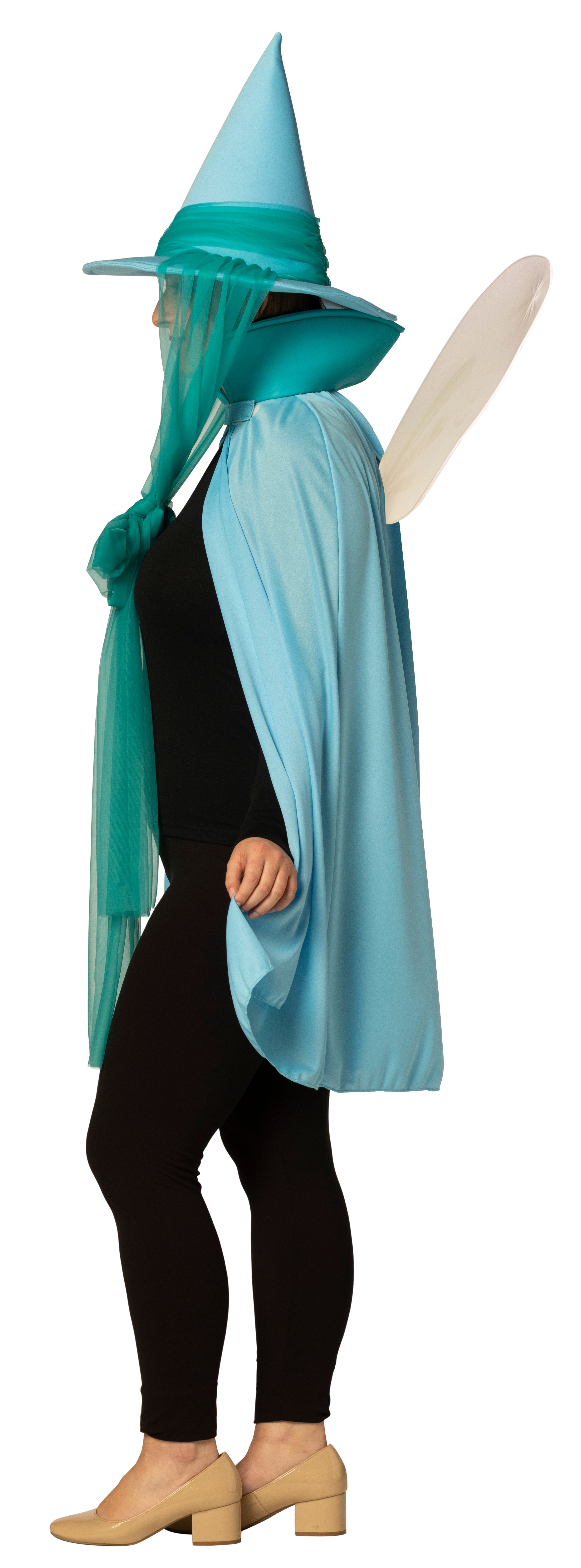 Rasta Imposta Fairy Godmother Kostüm Blau Einheitsgröße Set