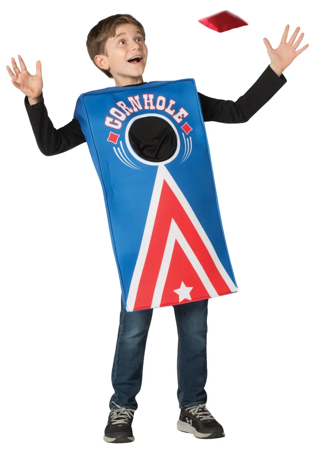 Rasta Imposta Cornhole Kinderkostüm 7-10 Schaum mit Bällen