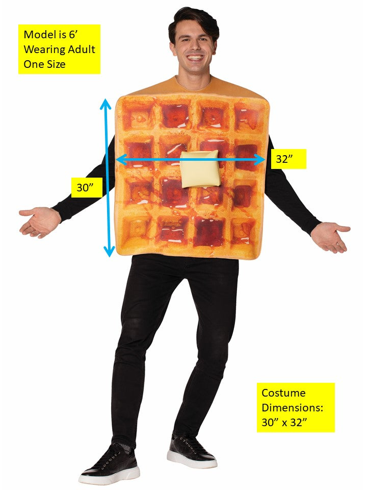 Rasta Imposta Waffle Eis Partnerkostüm 2 Tuniken One Size