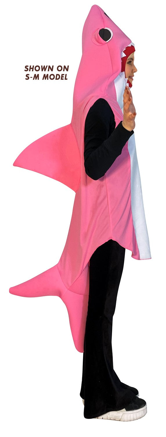 Rasta Imposta Ultimate Pink Shark Kostüm L-XL rosa