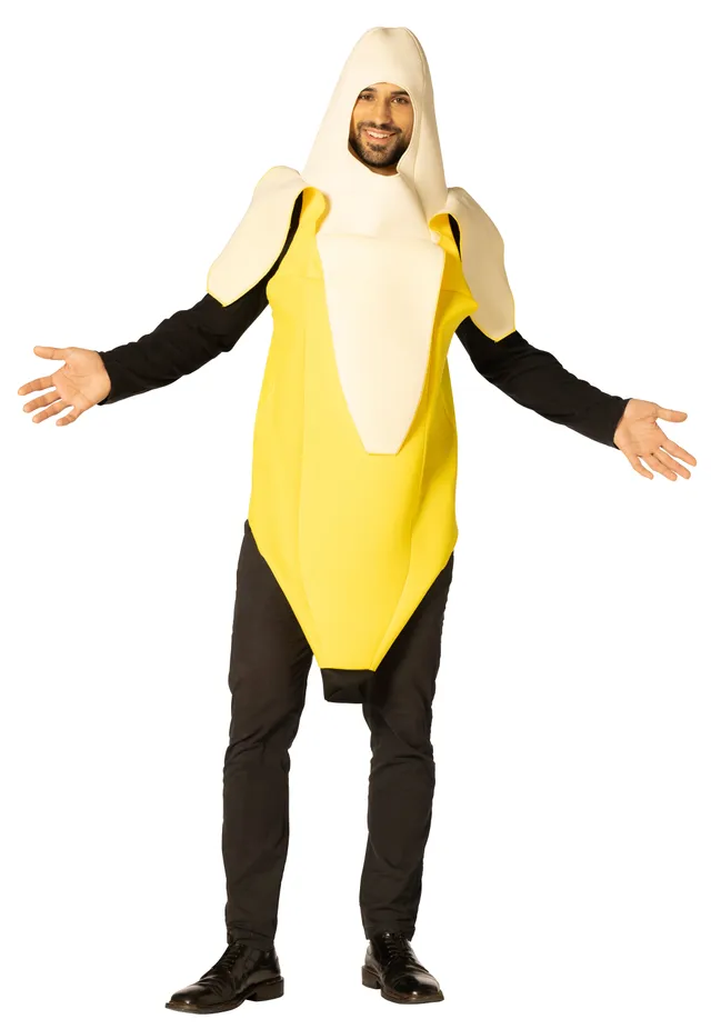 Rasta Imposta Peeled Banana Kostüm Banane Einheitsgröße gelb