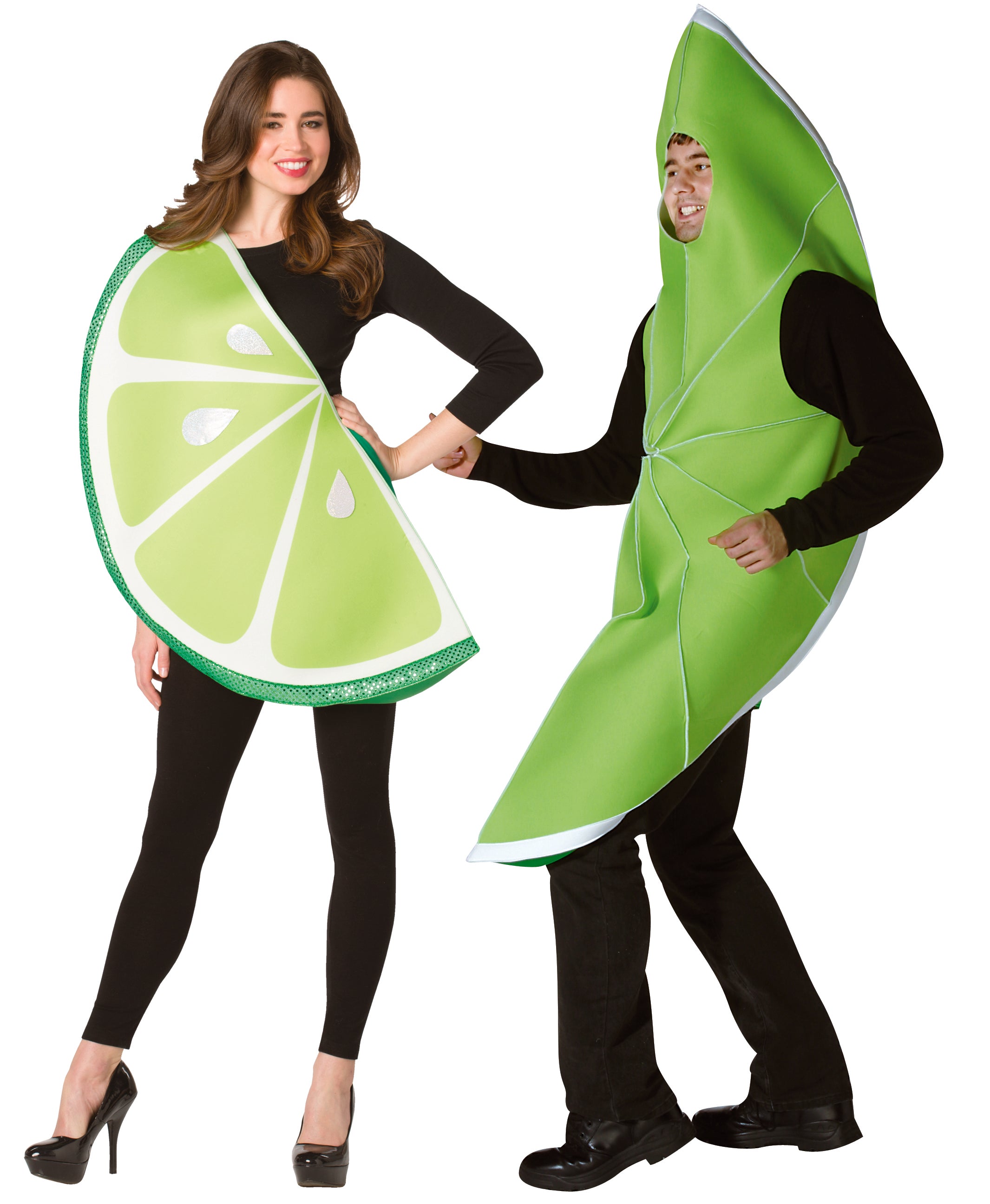 Rasta Imposta Lime Wedge Lime Slice Paar Kostüm Einheitsgröße