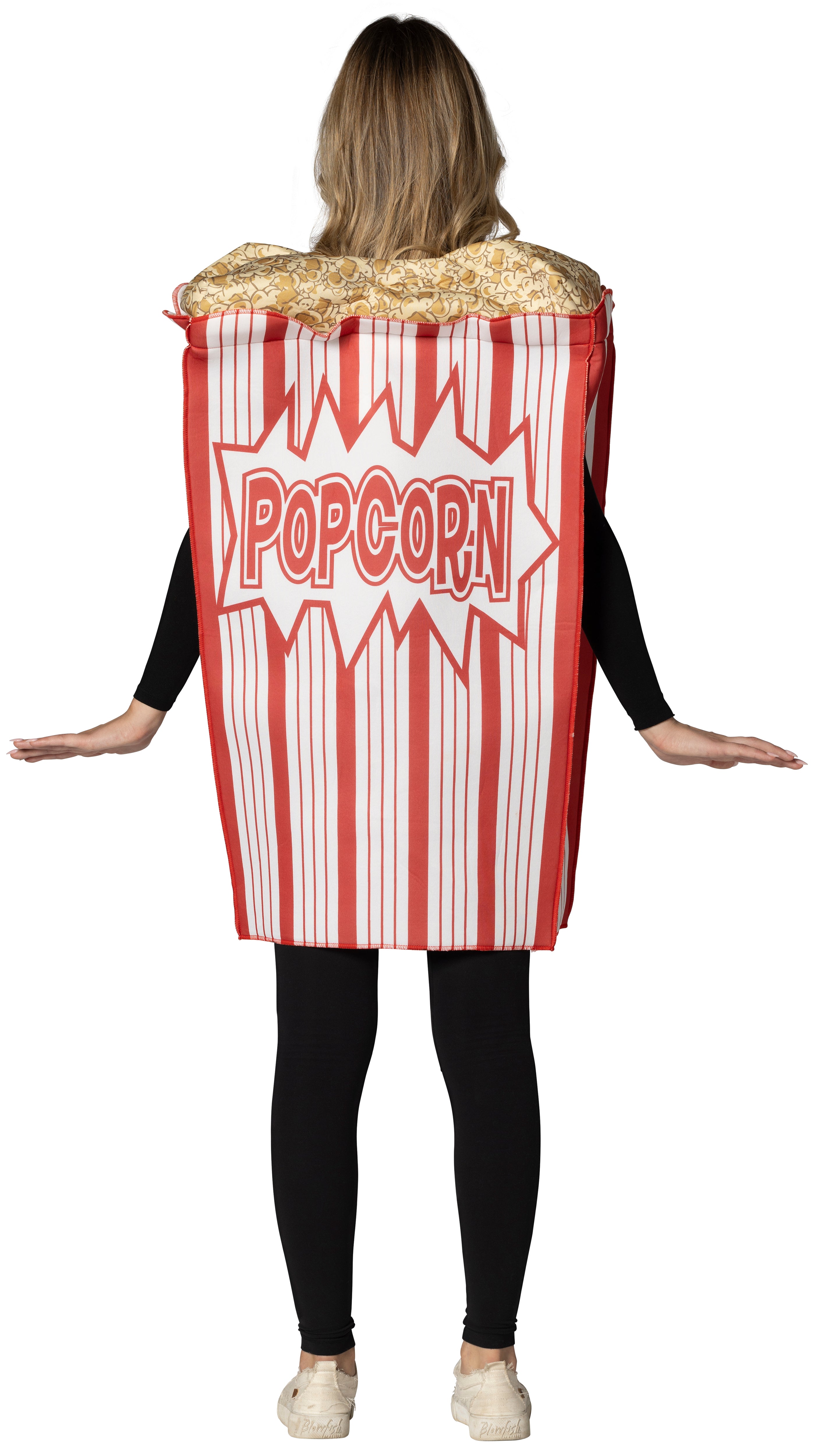 Rasta Imposta Popcorn Kostüm One Size rot-weiß