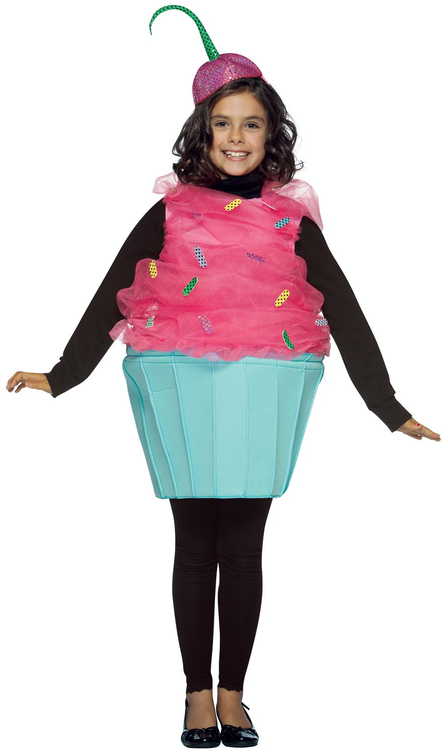Rasta Imposta Cupcake Sweet Eats Kinderkostüm 7-10 Pink