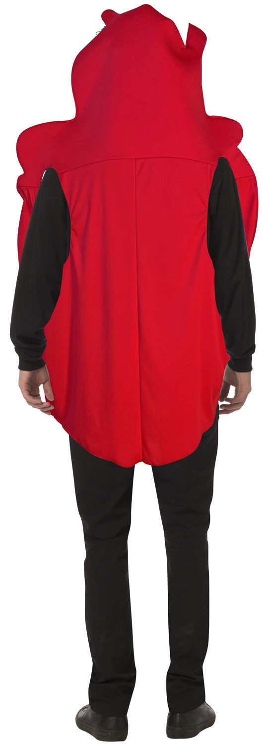 Rasta Imposta Heart Kostüm One Size Rot Schaumtunika