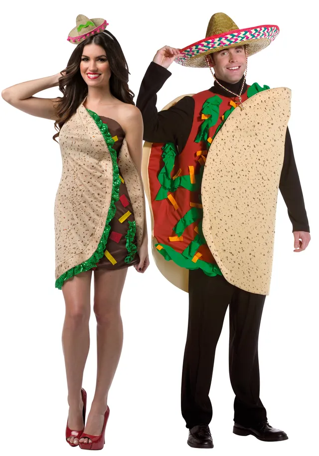 Rasta Imposta Taco Dress Kostüm One Size Taco Paar