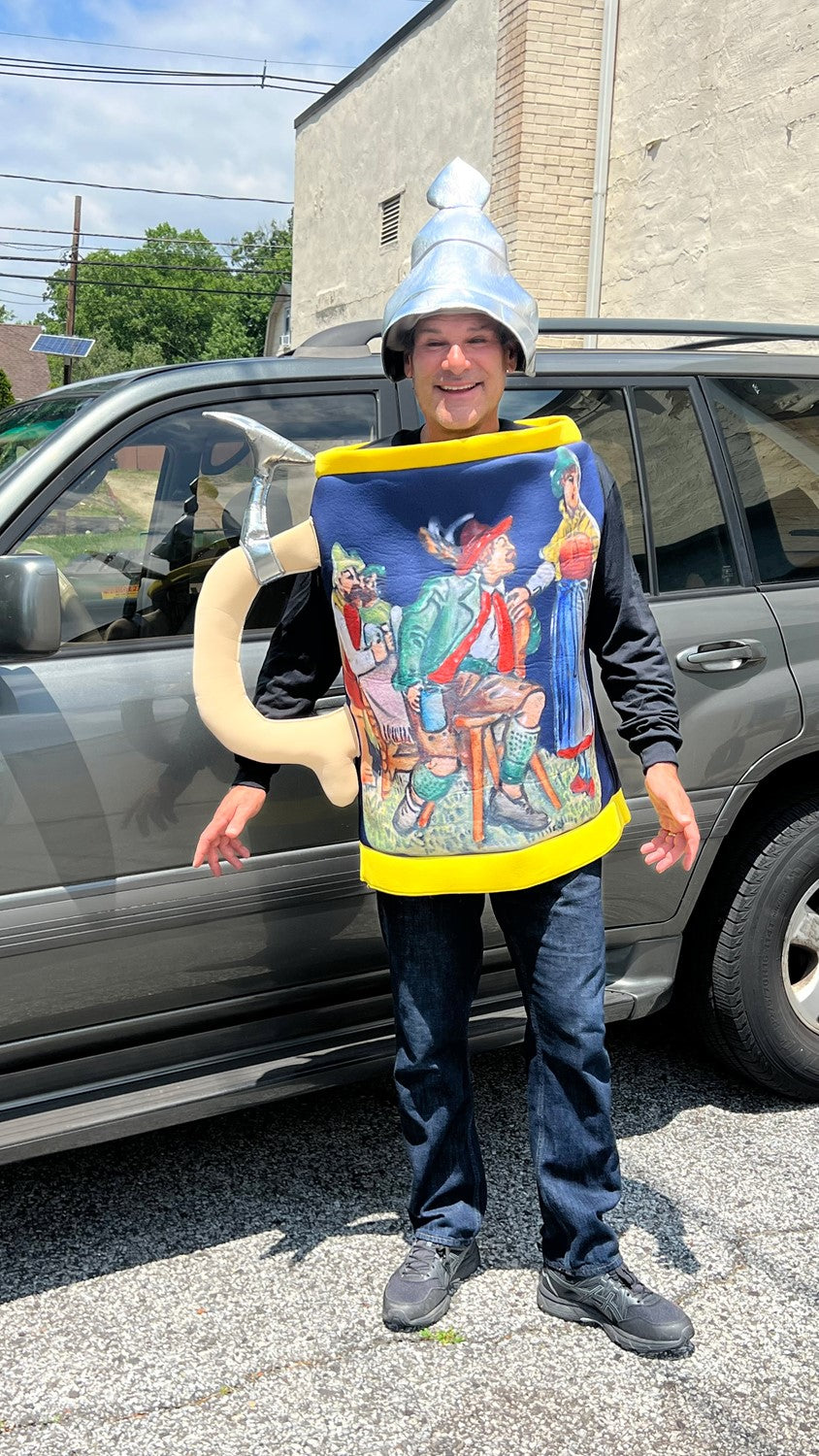 Rasta Imposta Beer Stein Bierkrug Kostüm Einheitsgröße