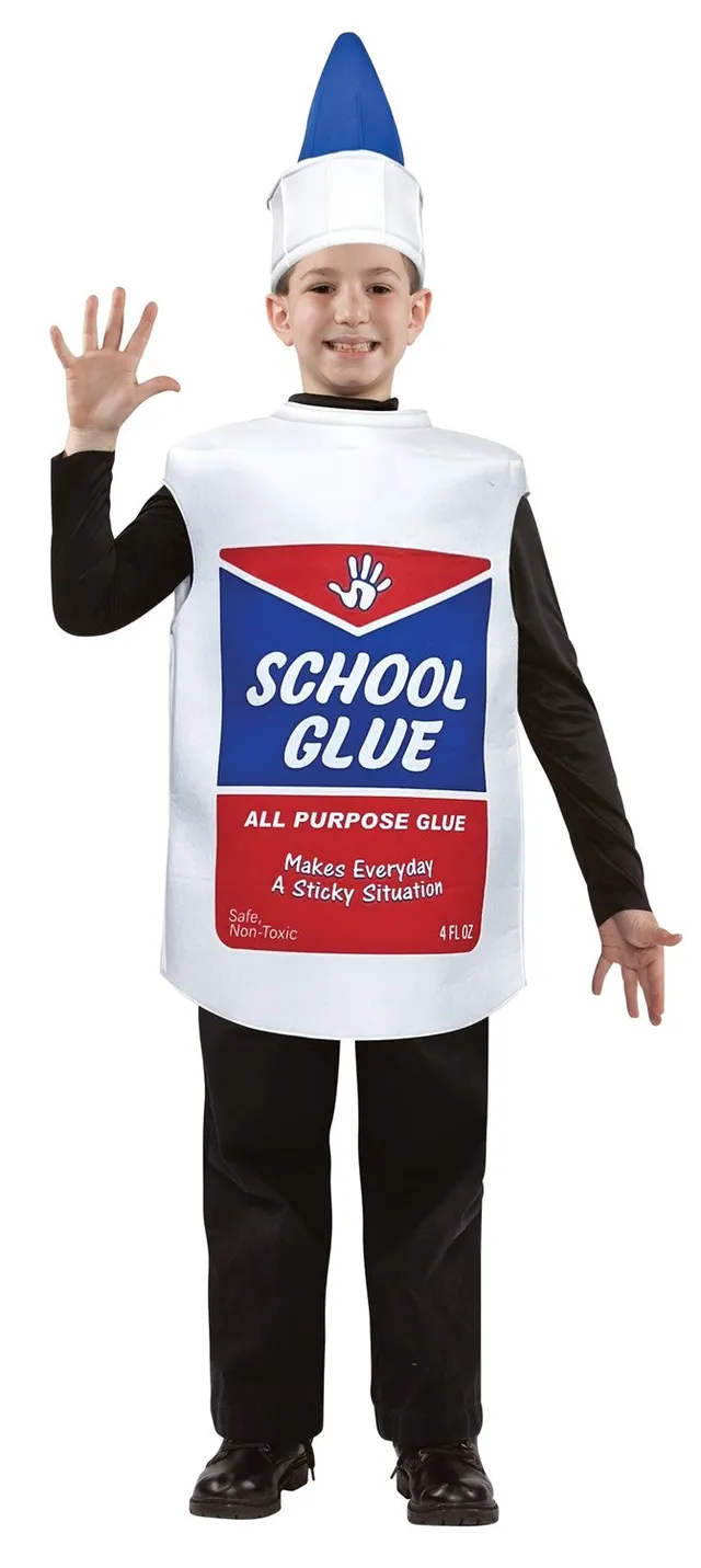 Rasta Imposta School Glue Kinderkostüm 7-10 Flasche