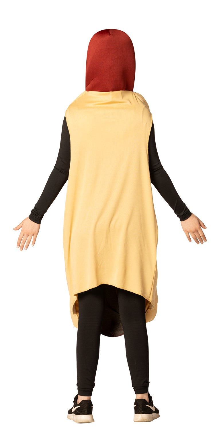 Rasta Imposta Hot Dog Costume Teen-Kostüm Einheitsgröße