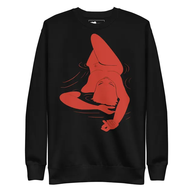 Black Snake SERIA Sweatshirt schwarz Grafik Unisex