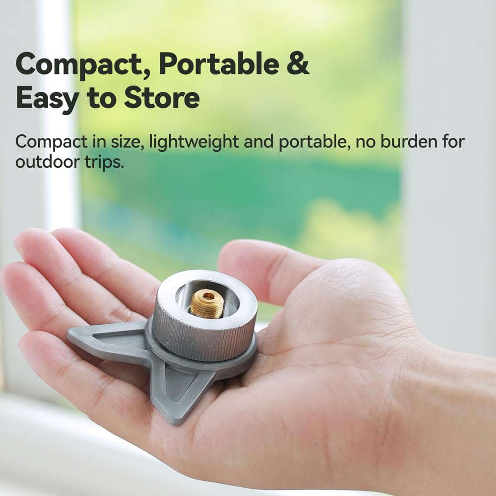 REDSUN Stove Accessories Butangas Adapter EN417 2er-Pack