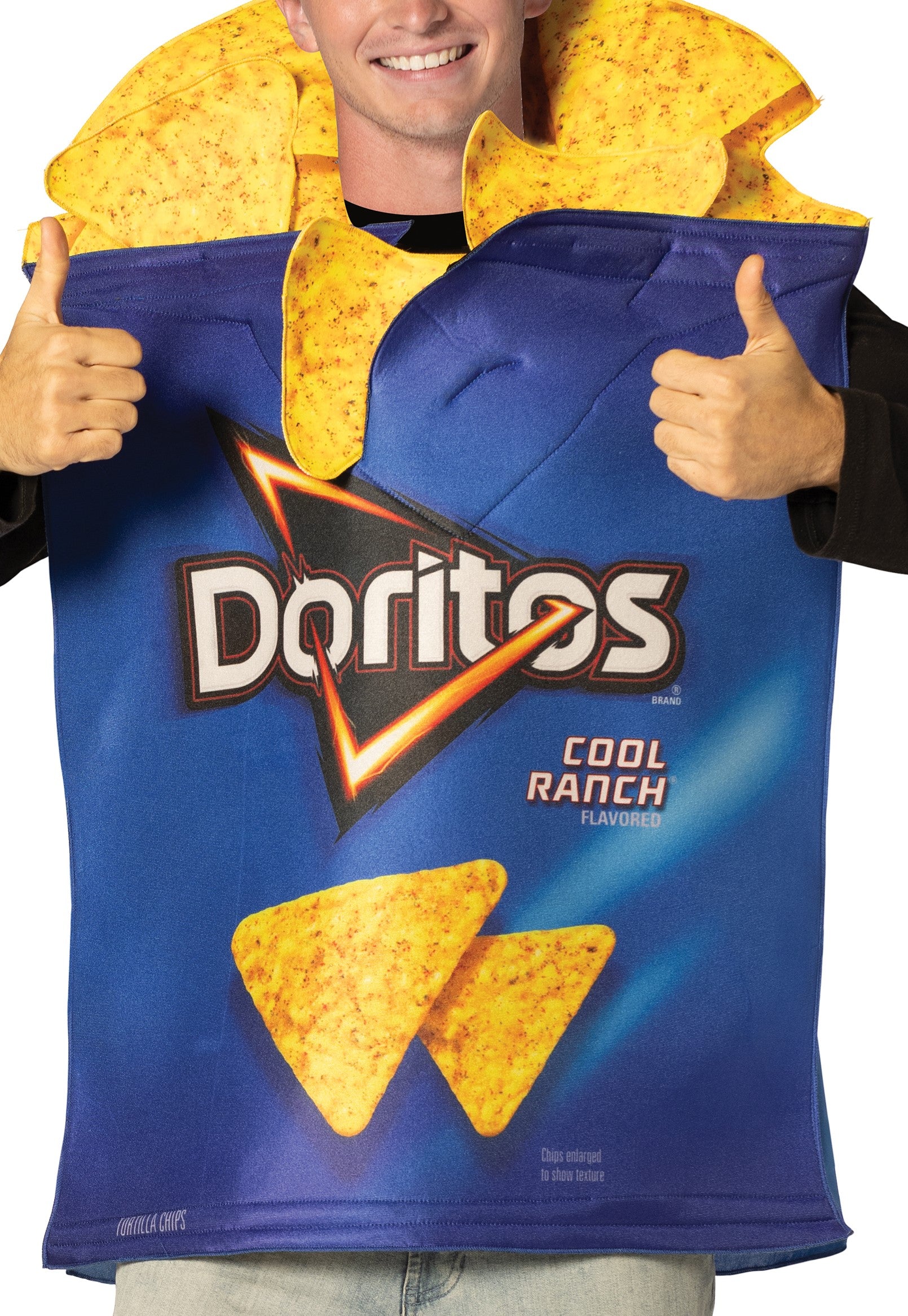 Rasta Imposta Doritos Cool Ranch Kinderkostüm Chipstüte Gr.16