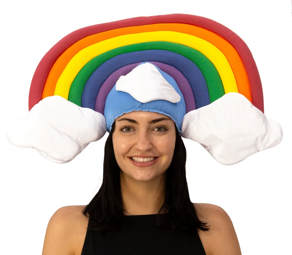 Rasta Imposta Rainbow Hat Regenbogen Hut Erwachsene