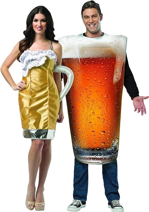 Rasta Imposta Beer Mug Dress Bier Paarkostüm One Size