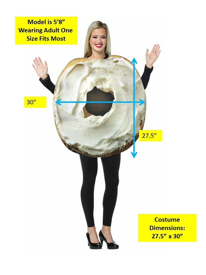 Rasta Imposta Bagel Kostüm Erwachsene Einheitsgröße Tunika