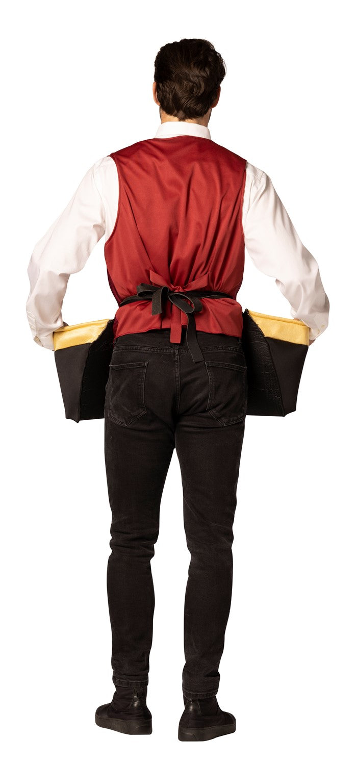 Rasta Imposta Poker Dealer Tisch-Kostüm One Size Weste