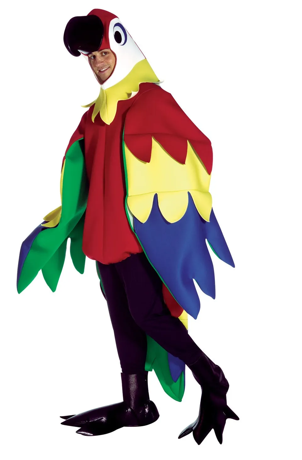 Rasta Imposta Deluxe Parrot Kostüm One Size Papagei Polyfoam