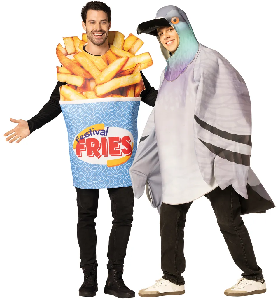 Rasta Imposta Pigeon Fries Pommes Paarkostüm One Size
