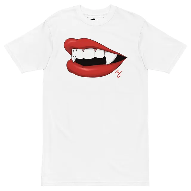 Black Snake Emdoe Heavyweight Tee Baumwolle Fang Motiv