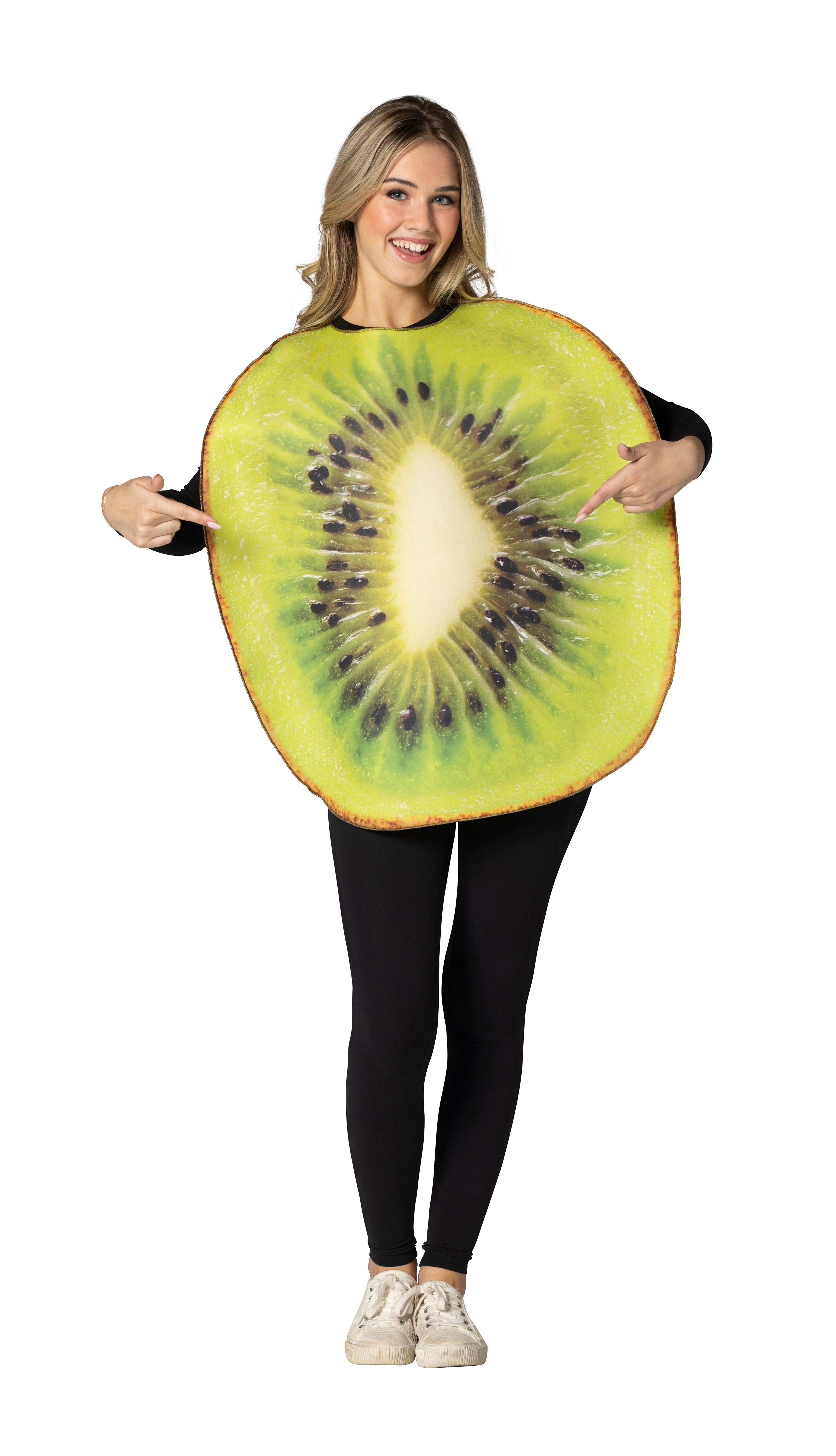 Rasta Imposta Kiwi Kostüm Tunika Einheitsgröße