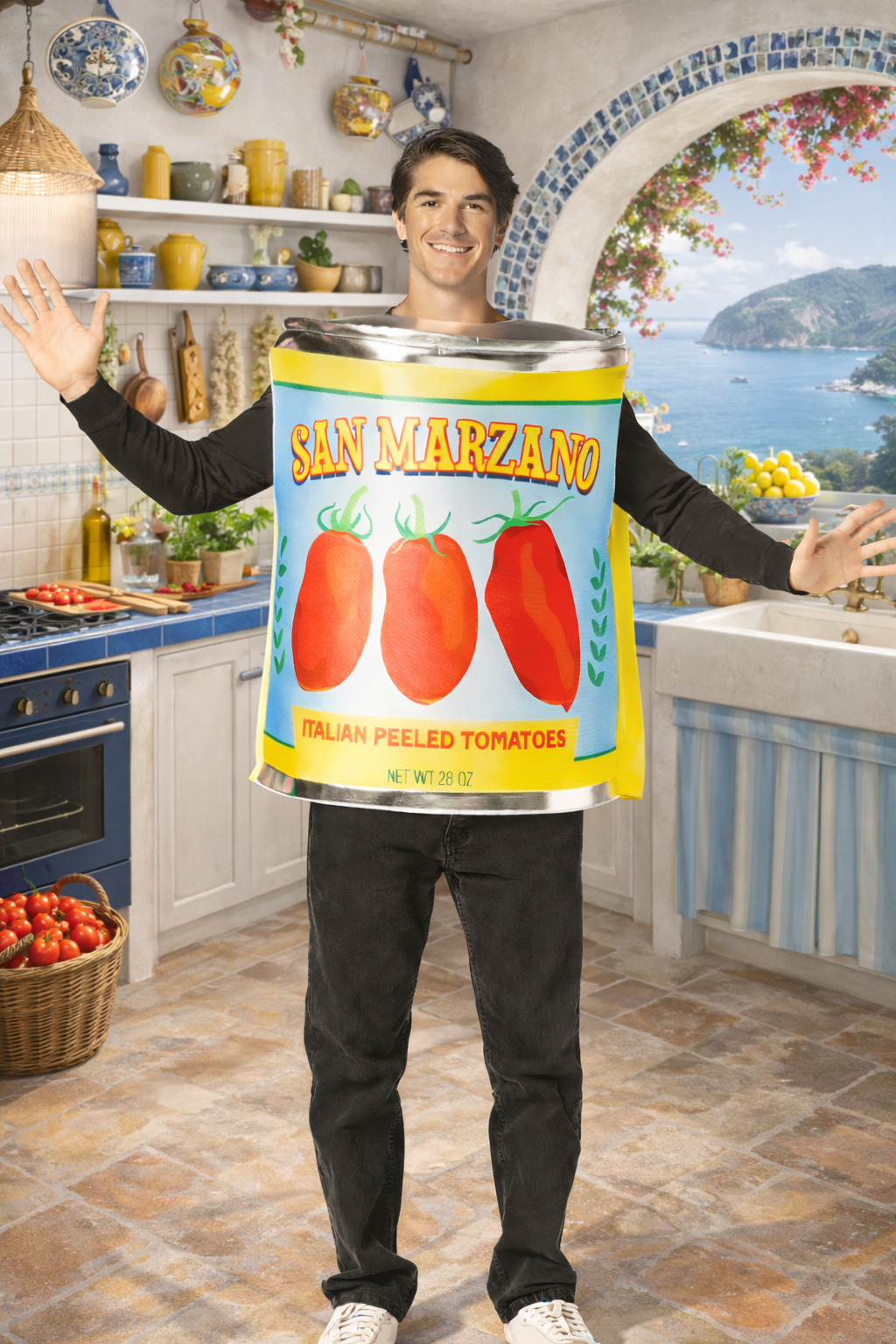 Rasta Imposta San Marzano Tomaten Kostüm One Size Dose