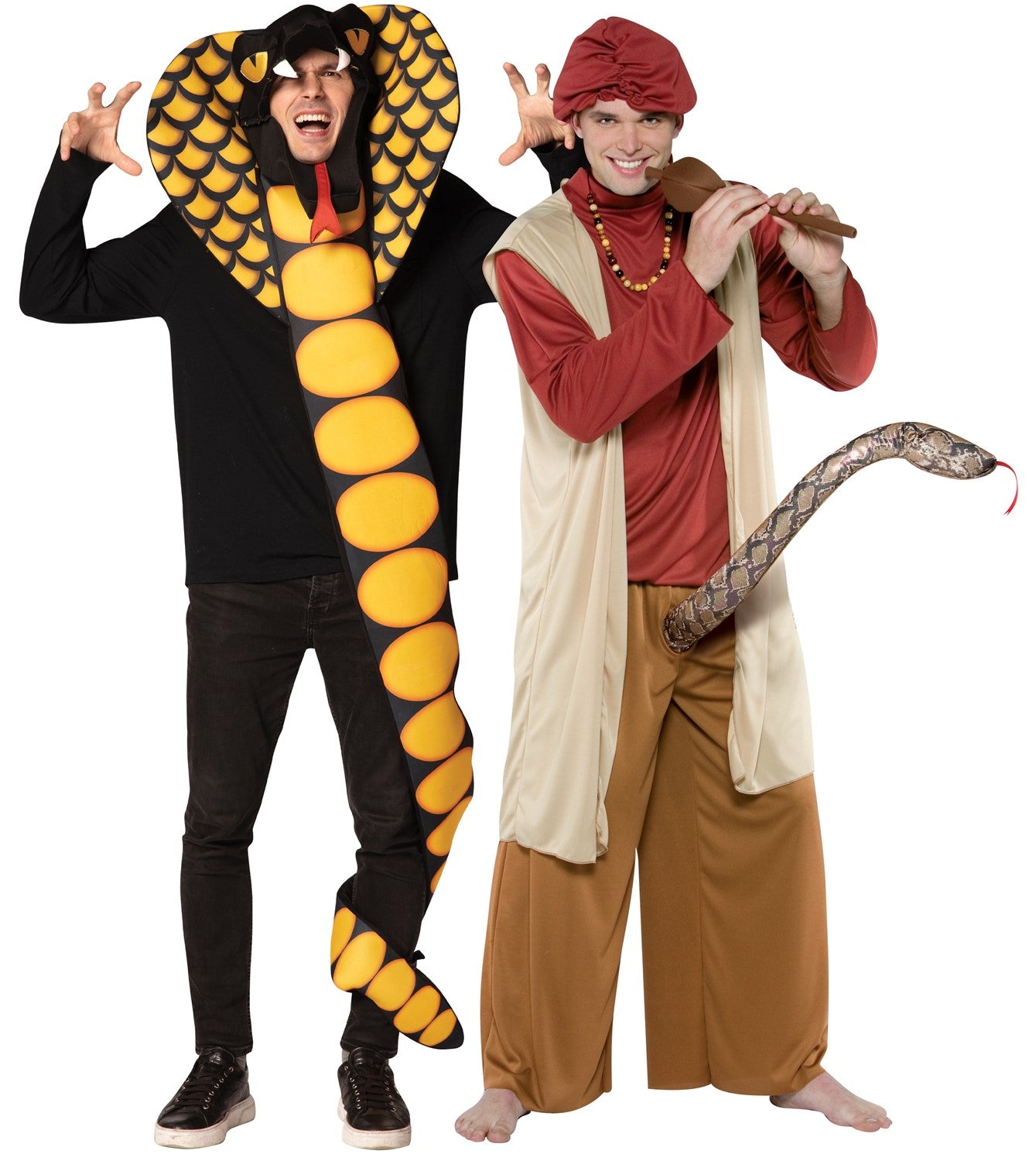 Rasta Imposta Cobra Snake Charmer Paarkostüm Einheitsgröße