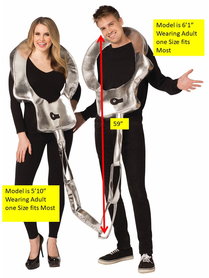Rasta Imposta Handcuffs Partnerkostüm Handschellen One Size