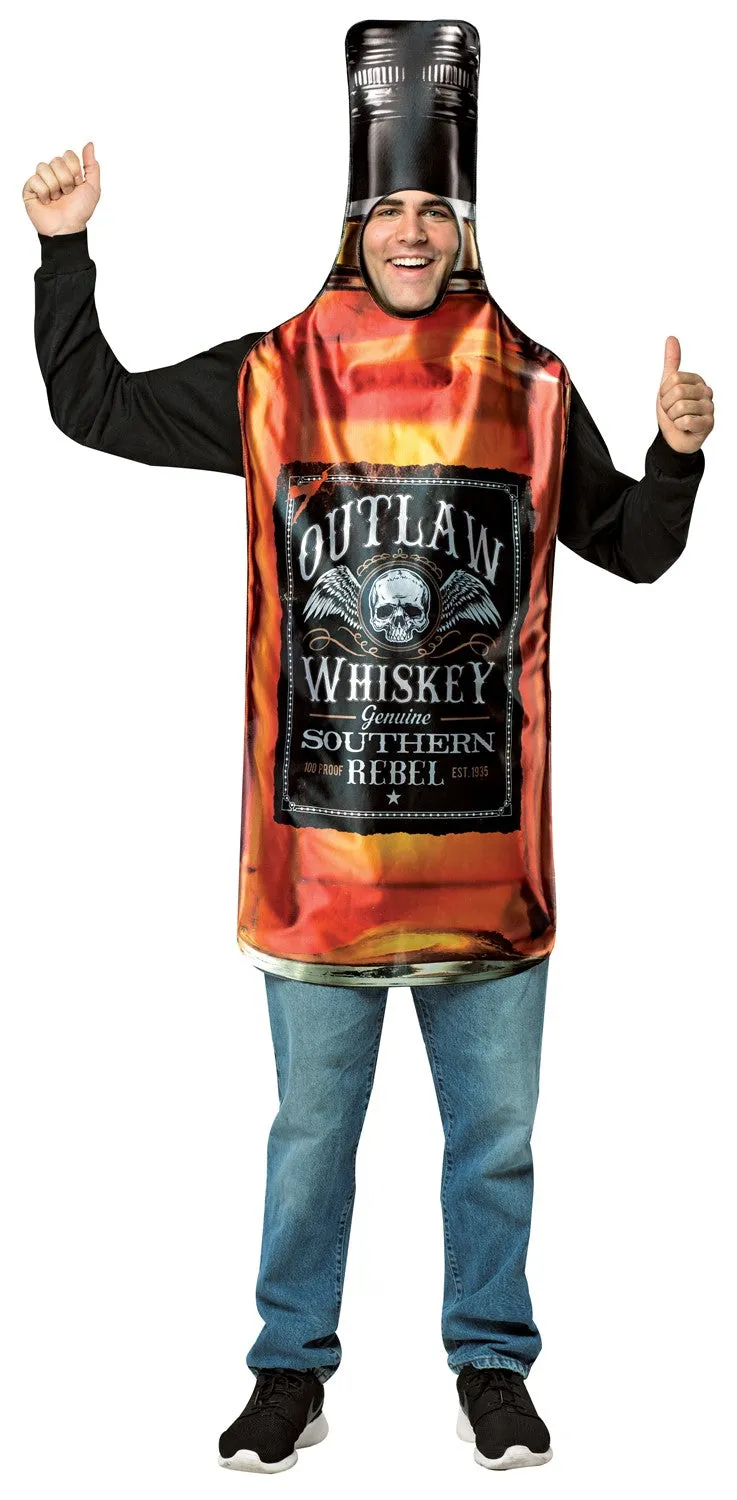 Rasta Imposta Get Real Whiskey Flaschenkostüm One Size