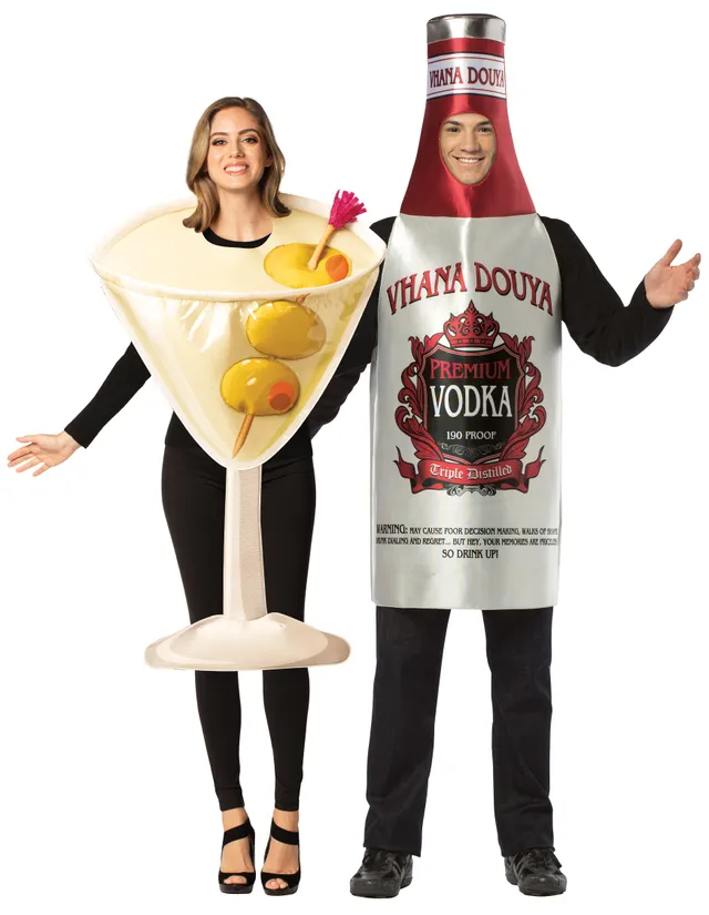 Rasta Imposta Dirty Martini Vodka Partnerkostüm One Size