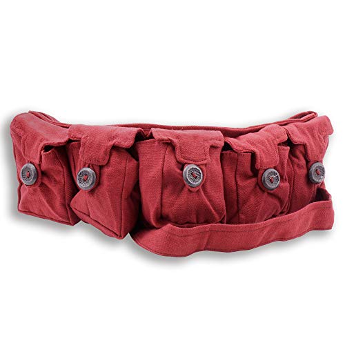 Mytholon Borchard 5er Taschengürtel Canvas Bordeaux
